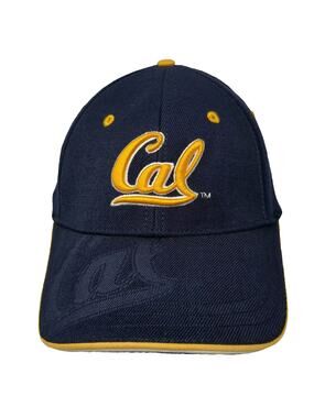 California Golden Bears NCAA Team Spirit Blue Gold Cap One Size Stretch Fit